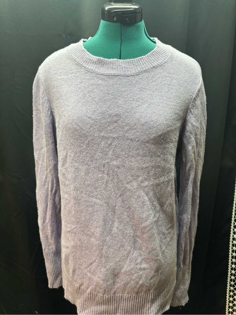 Women’s Crewneck Lavender Sweater